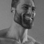 Giga-Chad-Meme Poster von Tur Wan | Printler